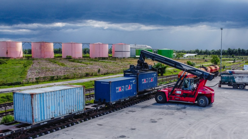 KAI Sumut Angkut 228.810 Ton Barang Pada Triwulan I 2025, Meningkat 17 Persen