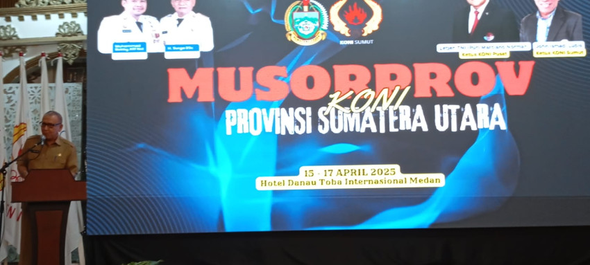 Musorprov KONI Sumut Dibuka PJ Sekda, Target PON 2028 Diungkap