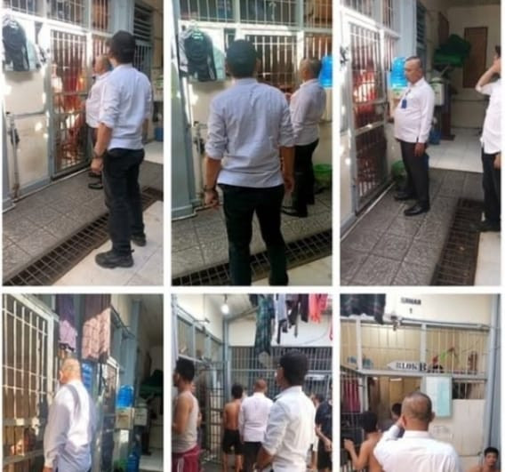 Ka.Rutan Sibuhuan Aktif Awasi Blok Hunian Warga Binaan