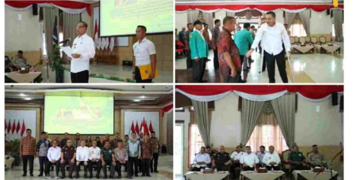 Pemkab Pakpak Bharat Lantik FKUB,FPK,FKDM Serta Pokja Budaya Perkuat Kerukunan dan Pelestarian Kearifan Lokal