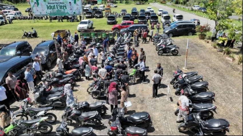 604 Kendaraan Dinas Pemda Palas Belum Bayar Pajak