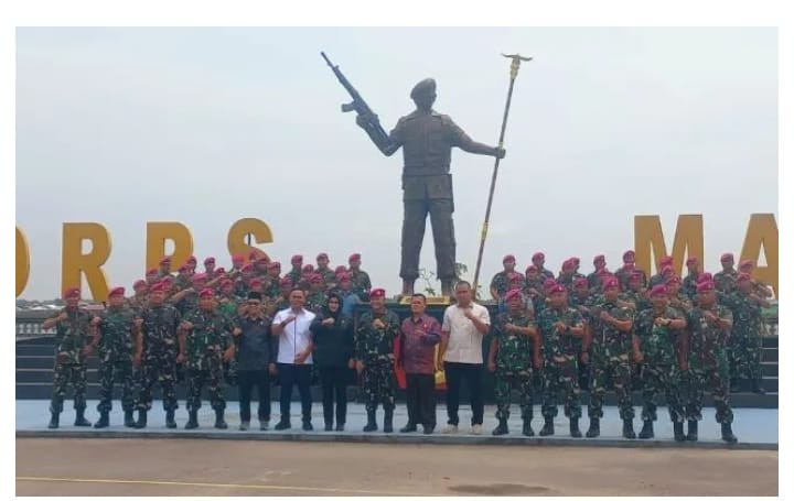 DPRD Medan Apresiasi Kenaikan Pangkat Yonmarhanlan I Belawan