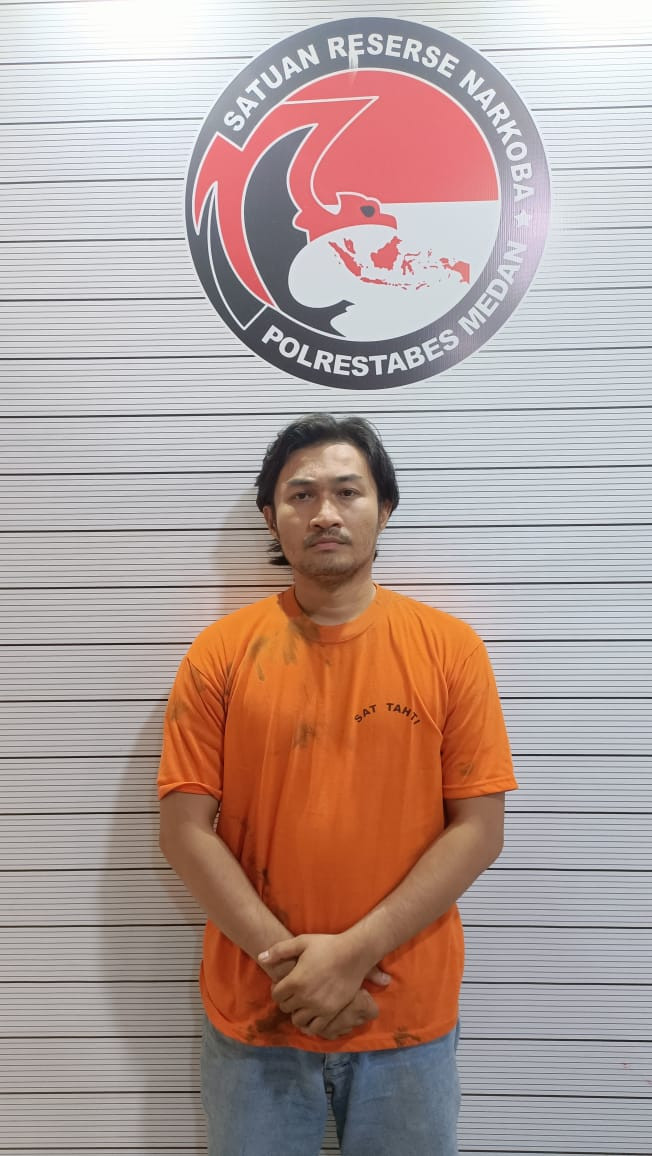 Polrestabes Medan Kembali Ringkus Terduga Pengedar Ekstasi di Sunggal