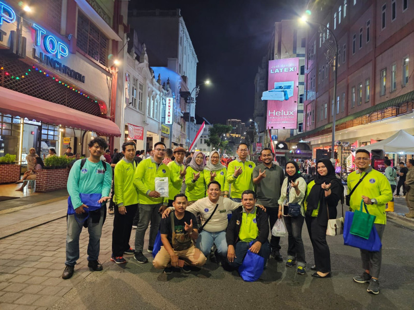 UMA Meriahkan Car Free Night Medan: Semarak HUT RI ke-80 Penuh Kebersamaan