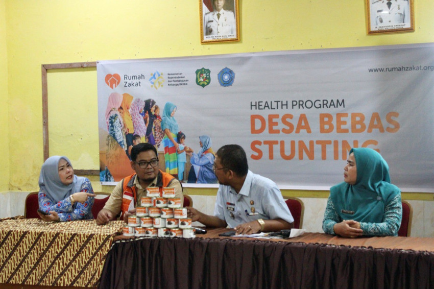 Rumah Zakat Perwakilan Sumatera Utara Luncurkan Program Desa Bebas Stunting