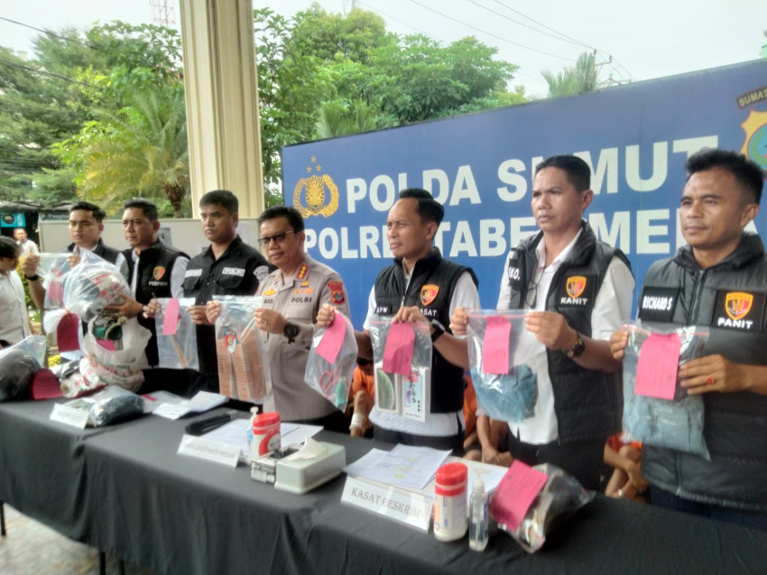 Sepanjang Agustus - September 2025, Resmob Polrestabes Medan Amankan 21 Pelaku 3C, 5 di Antaranya Ditembak