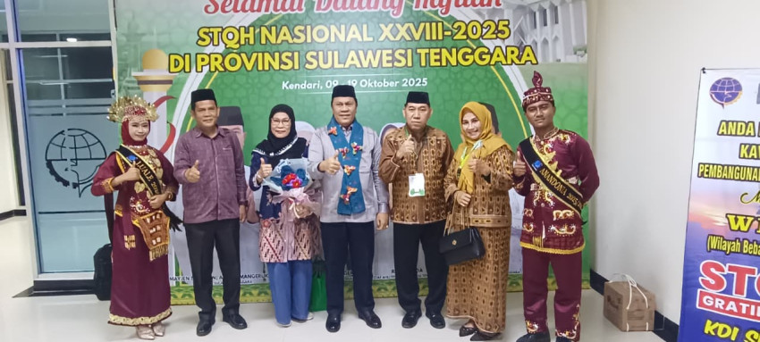 Kakanwil Kemenagsu Hadiri Pembukaan STQH Nasional XXVIII 2025 di Kendari: Islam, Ilmu, dan Akhlak Harus Bersinergi