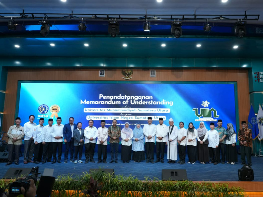 UMSU dan UINSU Sepakat Perkuat Kolaborasi Tridharma Perguruan Tinggi