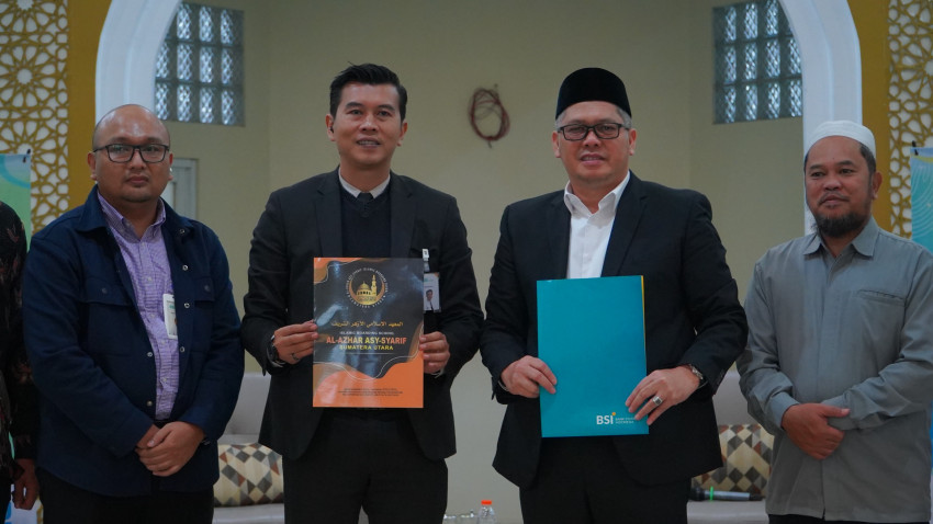 Kerjasama dengan BSI, Guru Yayasan Doktor Haji Maratua Simanjuntak Bisa Miliki Rumah DP 0 %