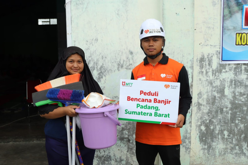 Relawan Rumah Zakat Payakumbuh Kembali Laksanakan Aksi Kemanusiaan
