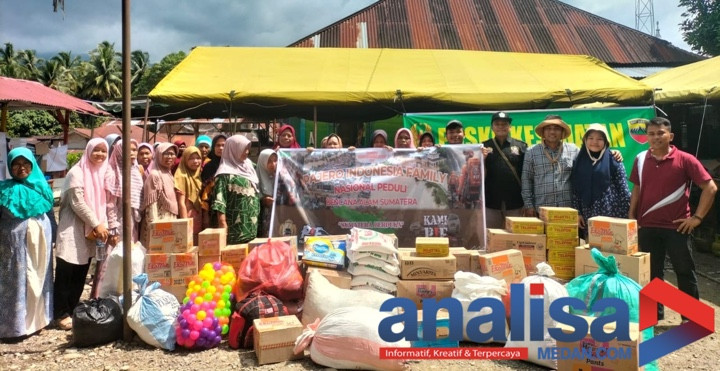 Pajero Indonesia Family Bantu Korban Banjir dan Longsor di Tapanuli Selatan