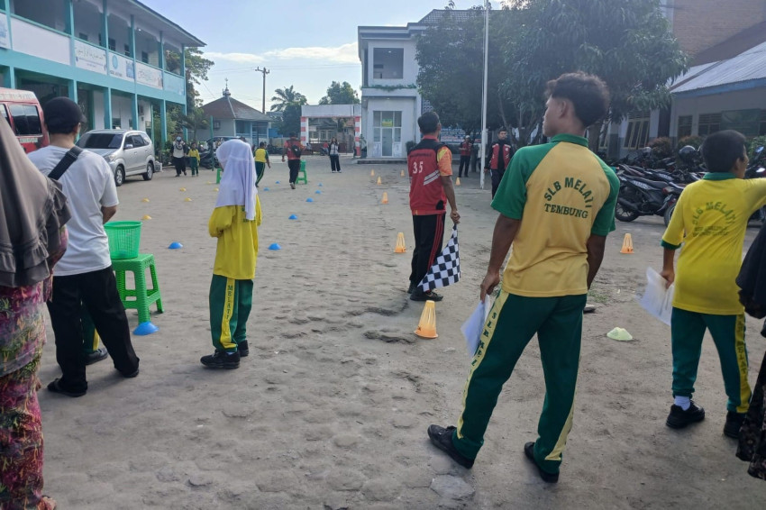 STOK Bina Guna Sosialisasikan Tes Kebugaran bagi Siswa ABK di SLB Melati Aisyiyah