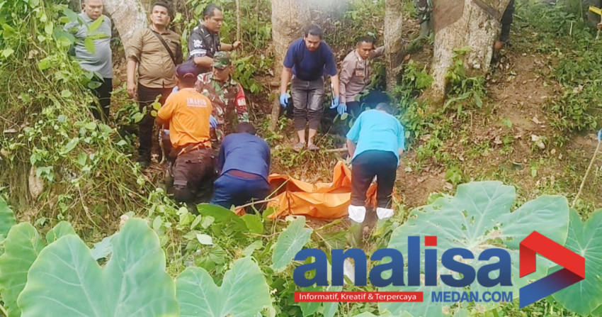 Jasad Pria di Temukan di Areal Perkebunan Sidimpuan Ternyata Warga Tapsel