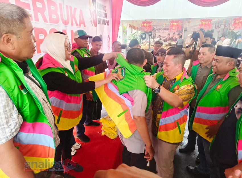 Anggota Kojira Resmi Gabung DPD Gerindra Sumut, Diajak Kompak, Bergerak dan Berdampak