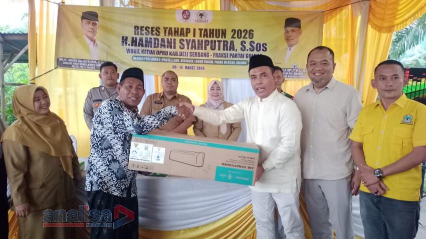Masjid Abdurrahman Al-Fadhel Durian Terima 2 Unit AC