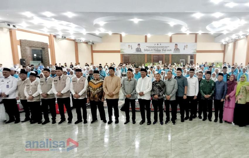 Berangkatkan Kloter 2, Gubsu Minta Jemaah Haji Jaga Nama Baik Sumut