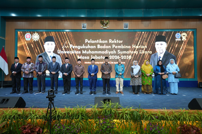 PP Muhammadiyah Lantik Rektor dan Kukuhkan BPH UMSU Periode 2026&ndash;2030