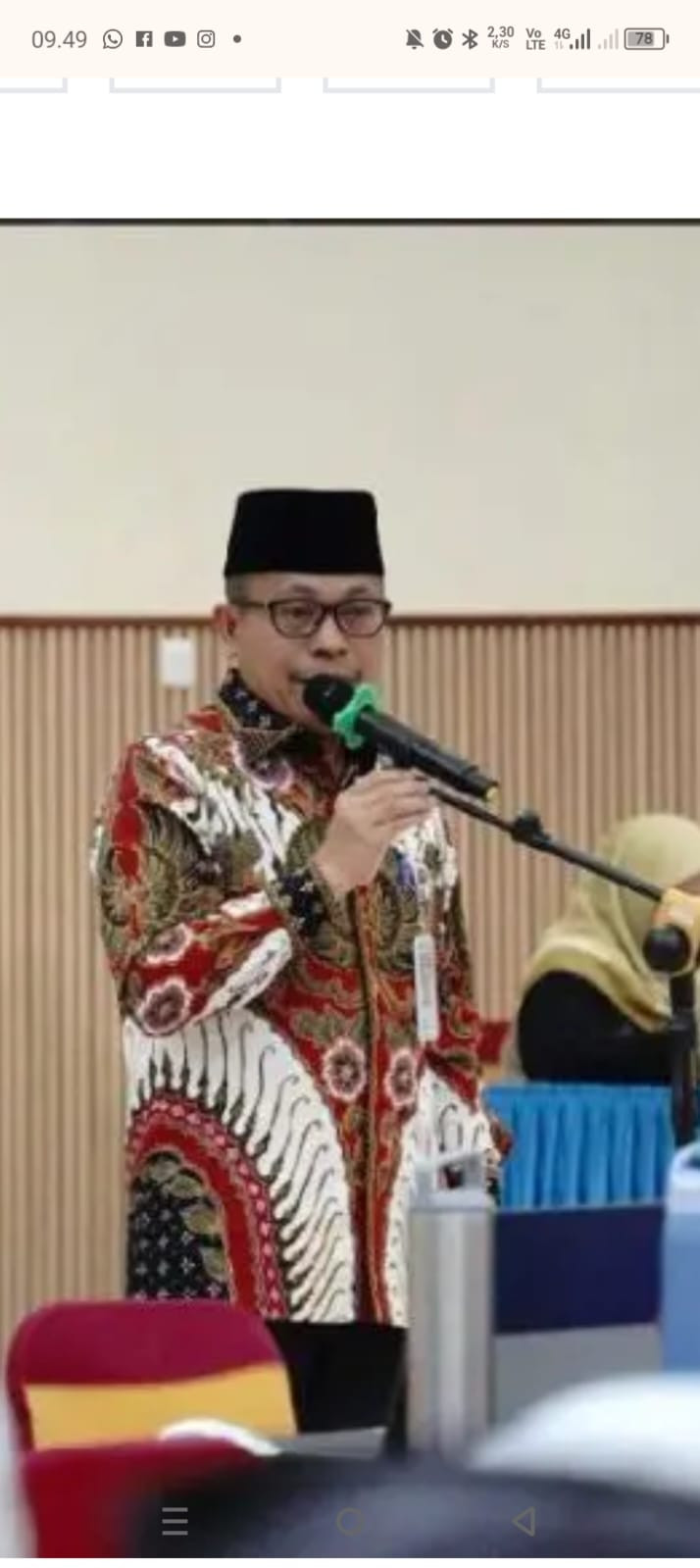 Berangkatkan Kloter 7 Embarkasi Medan, Kakanwil Kemenhaj Sumut Ingatkan Jemaah Bawa Nama Indonesia