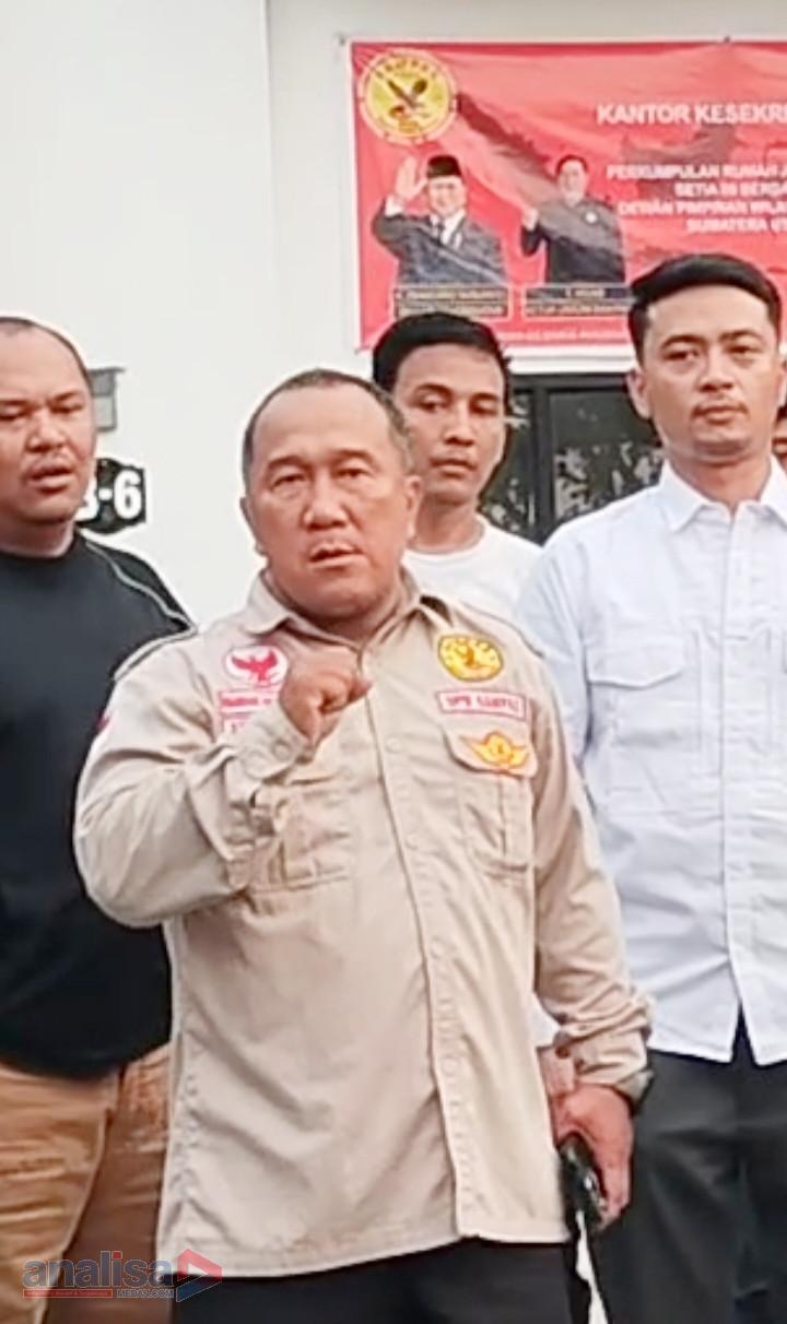 DPW Rampas Setia 08 Sumut Serukan Persatuan dan Dukungan untuk Presiden Prabowo Subianto
