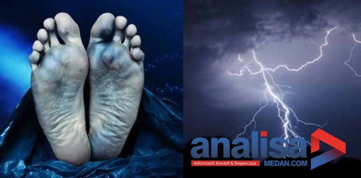 Pelajar Warga Tapsel Tewas Tersambar Petir di Teras Rumah