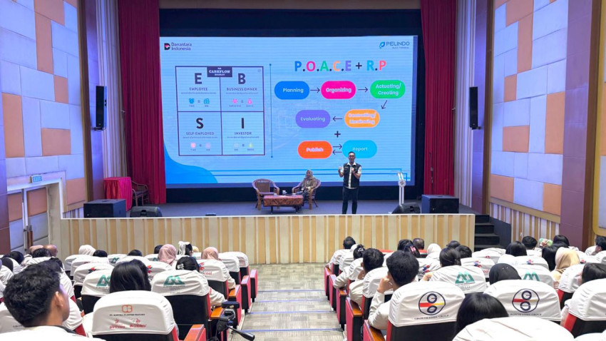 Pelindo Multi Terminal Edukasi Program Rumah Kelola Sampah kepada Mahasiswa