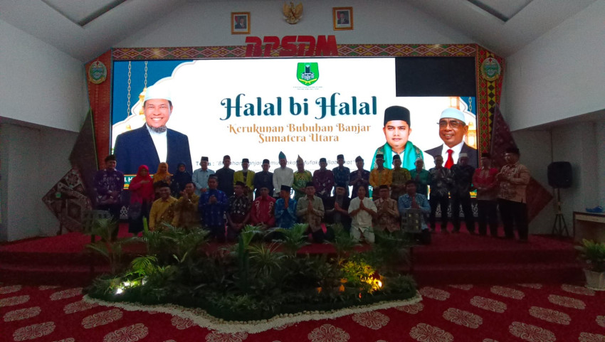 Kerukunan Bubuhan Banjar Sumut Gelar Halal Bihalal