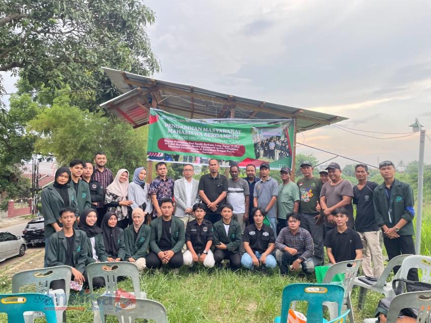 Mahasiswa Universitas Mahkota Tricom Unggul Hadirkan Solusi Melalui Lora Iot Dan Modul Bisnis Plan UMKM Di Jalan Ileng, Kelurahan Rengas Pulau Medan