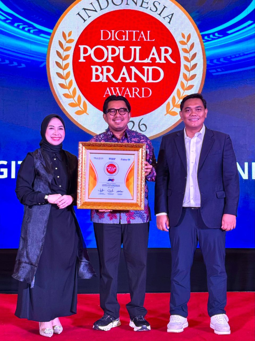 JNE Raih Penghargaan Golden Brand of The Year dan Digital Popular Brand Award 2026