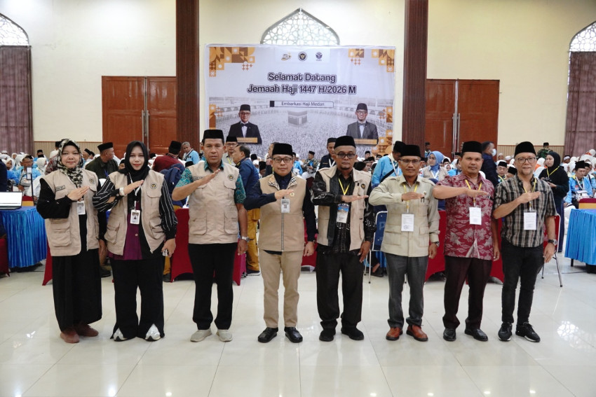 Ketua PPIH Embarkasi Medan Ingatkan Jemaah Haji Jaga Kesehatan