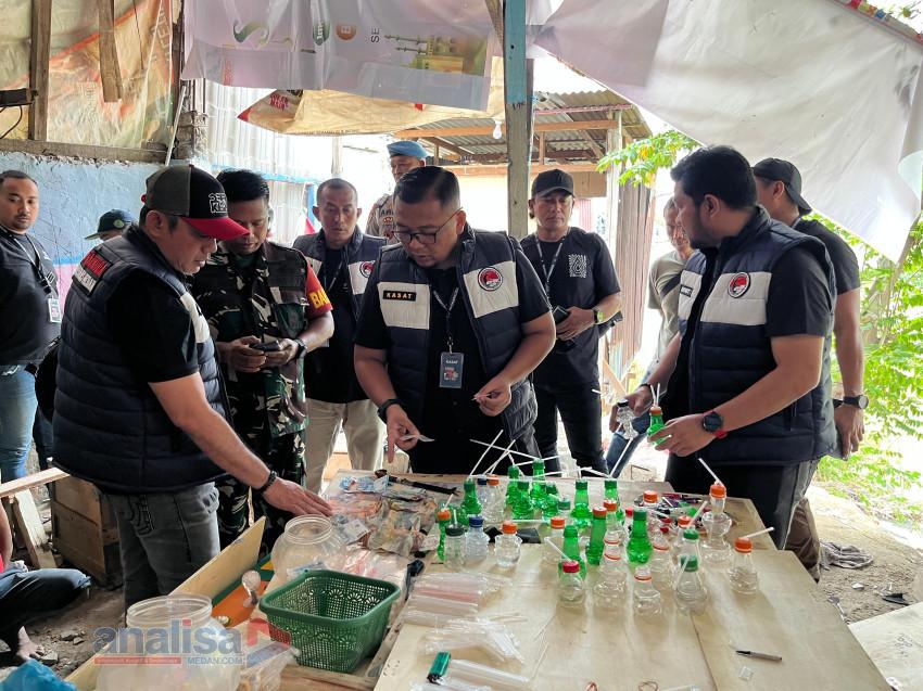 Penggerebekan Sarang Sabu di Mangkubumi, 3 Orang Diamankan, Belasan Pelaku Kabur Terjun ke Sungai