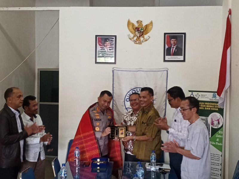 Pererat Sinergi dan Toleransi, Kapolrestabes Medan Silaturahmi ke PGI-D Kota Medan
